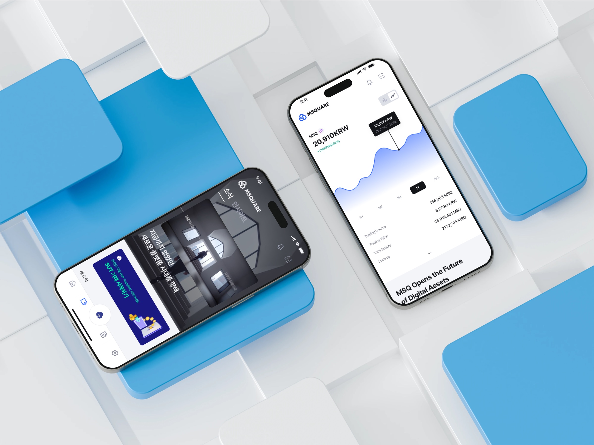 Global MSQ digital-asset screens