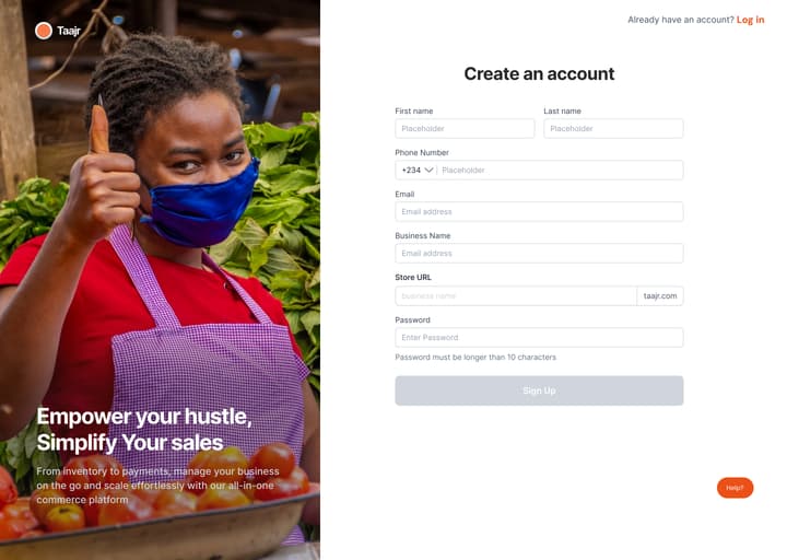 Sign Up