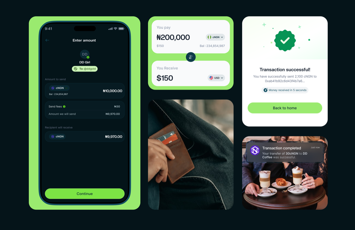 Sending money on Tirra