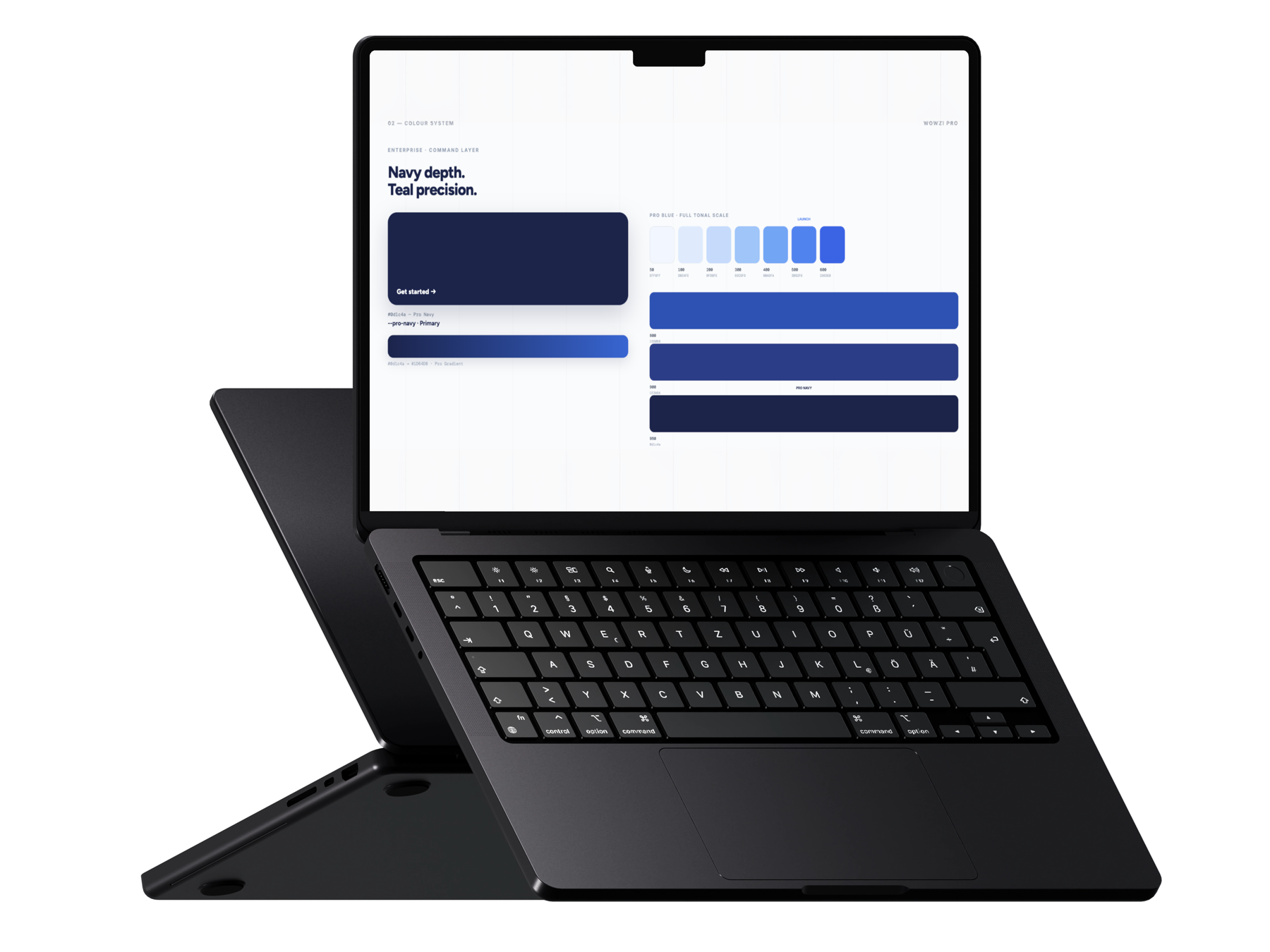 Wowzi Pro — enterprise landing page